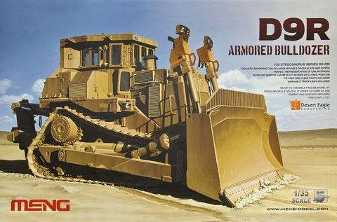 1/35 scale model Meng D9R Armored Bulldozer