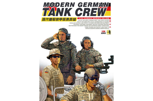1/35 scale Meng Model Modern German Tank Crew