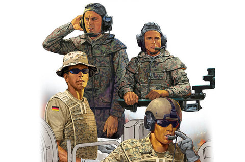 1/35 scale Meng Model Modern German Tank Crew