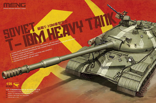  1/35 scale model Meng Soviet T-10M Heavy Tank