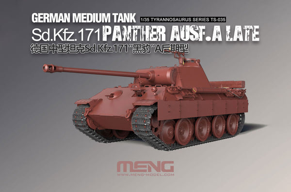 1/35 scale Meng Model Sd.Kfz.171 Panther Ausf. A Late