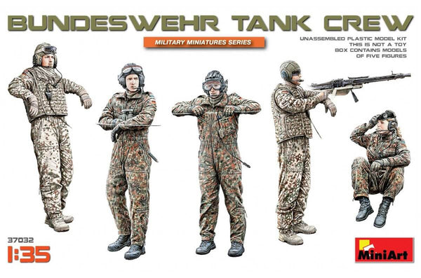 1/35 scale Miniart Bundeswehr Tank Crew