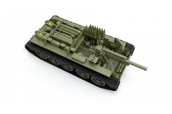 1/35 scale Miniart SU-122 Last Production with Interior
