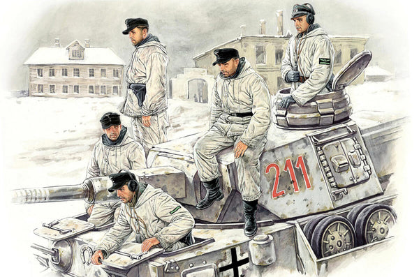 1/35 scale Miniart German Tank Crew Winter, Special Edition