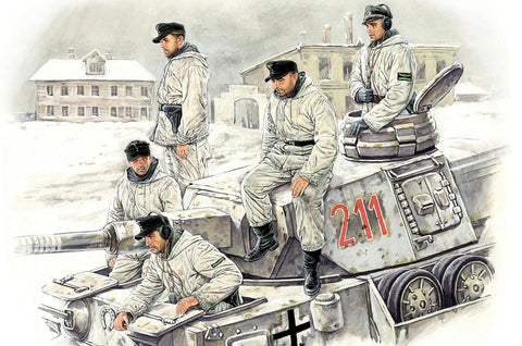 1/35 scale Miniart German Tank Crew Winter, Special Edition