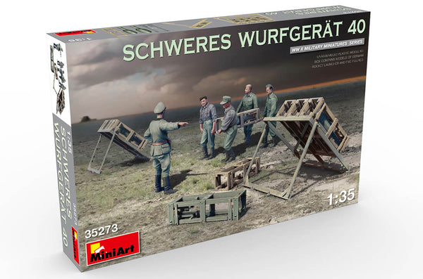 1/35 scale Miniart Schweres Wurfgerät 40
