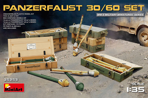 1/35 scale model Miniart Panzerfaust 30/60 Set