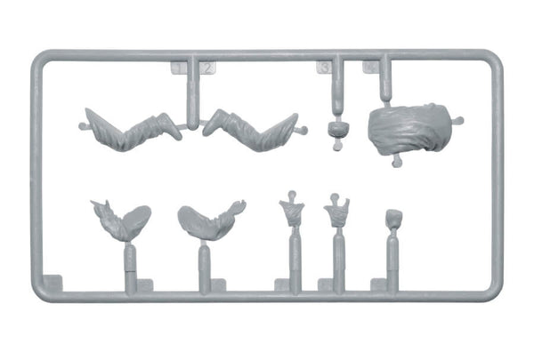 1/35 scale model Miniart Soviet Assault Infantry (Winter Cloaks)