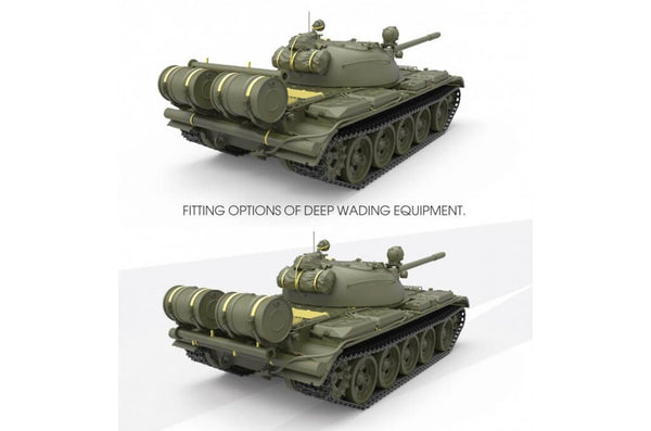 1/35 scale Miniart T-55 Soviet Tank Mod. 1963 with Interior