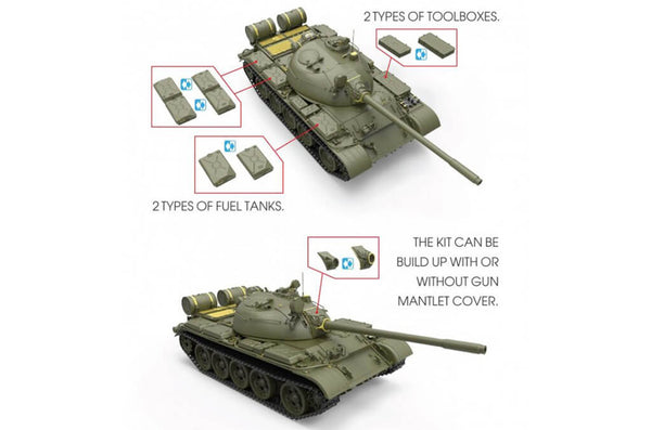 1/35 scale Miniart T-55 Soviet Tank Mod. 1963 with Interior