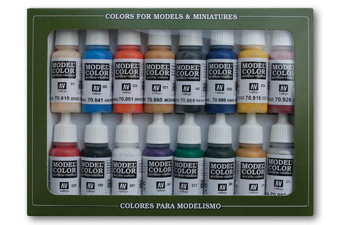 AV Vallejo Model Colour Set - Napoleonics (x16), set #70110