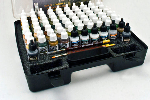Vallejo Panzer Aces Range Box Set (64 colours + 8 Auxiliary + Carry Case)
