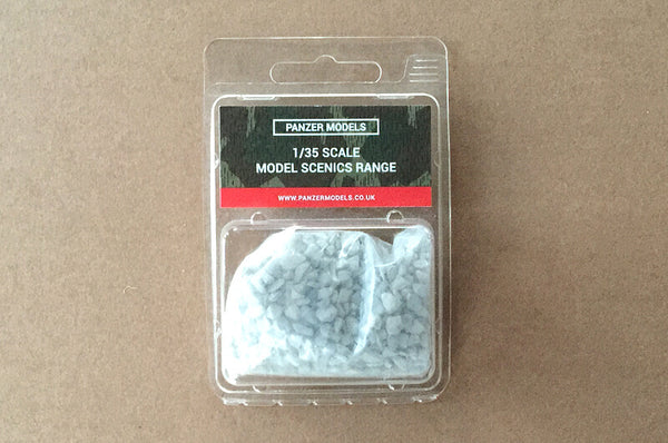 Panzer Models 1:35 Scale Scenic Rocks Medium Grey