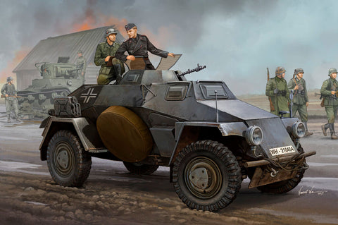 1/35 scale model Hobby Boss German Sd. Kfz. 221 Leichter Panzerspahwagen tank Panzer