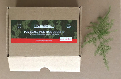Panzer Models 1:35 Scale Pine Tree Boughs Unpainted