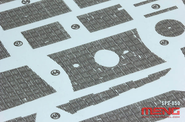 1/35 scale Sd.Kfz.171 Panther Zimmerit Decal A Type 1