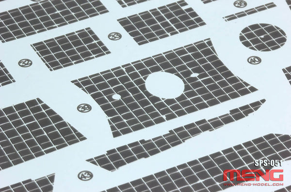 1/35 scale Sd.Kfz.171 Panther Zimmerit Decal B Type 2