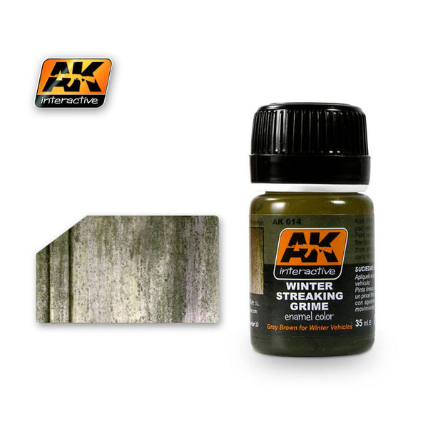 AK Interactive Streaking Effects Set Winter Streaking Grime