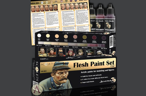Scale 75 Acrylic Paint Flesh Set