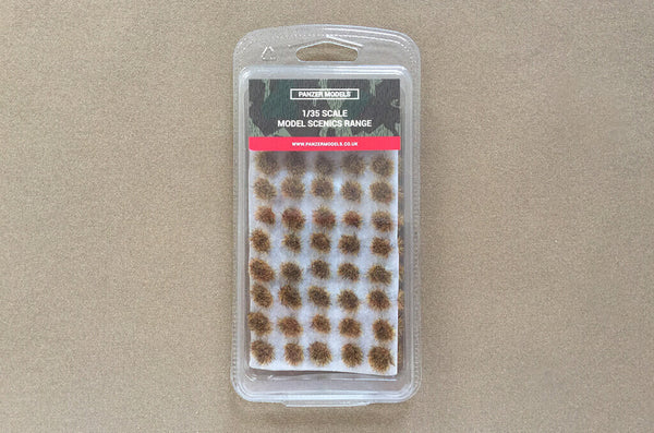 1/35 Scale 4mm Self Adhesive Static Grass Tufts Light Brown