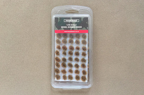 1/35 Scale 4mm Self Adhesive Static Grass Tufts Light Brown