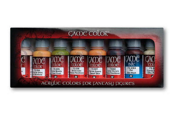 Val Vallejo Game Color Paint Set: Extra Opaque (8)