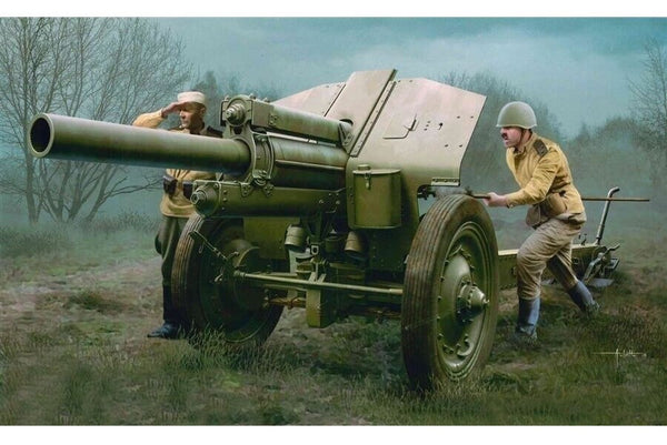1/35 scale model Trumpeter 1:35 Soviet 122mm Howitzer 1938 M-30 Late kit 02344