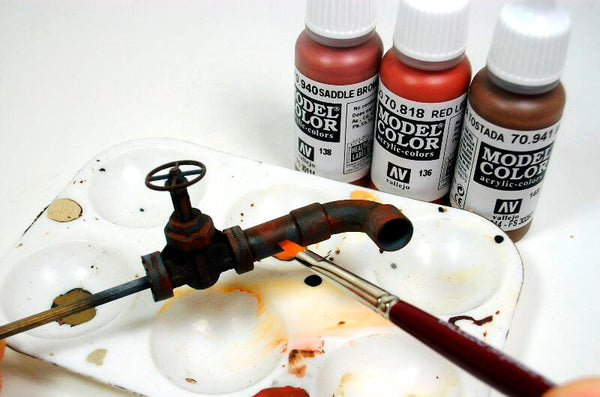 Vallejo Model Color Rust and Steel Effects