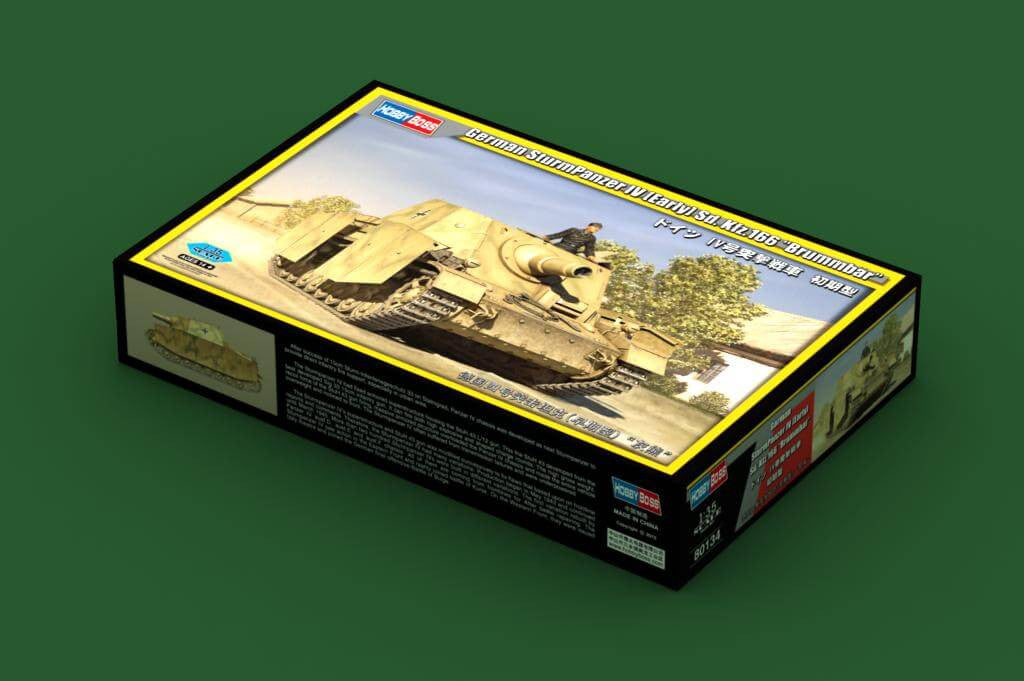 HobbyBoss 1:35 German Sturmpanzer IV early Sd. Kfz.166 "Brummbar ...