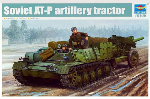 1/35 scale Trumpeter Soviet AT-P Artillery Tractor
