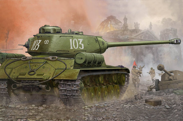 1/35 scale model Trumpeter Soviet JS-2 Heavy Tank