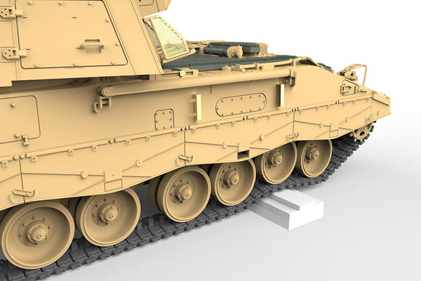 1/35 scale model Meng German Panzerhaubitze 2000 Self-Propelled Howitzer W/add-on Armour