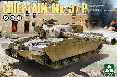1/35 scale model Takom Chieftain Mk.5 Main Battle Tank MBT