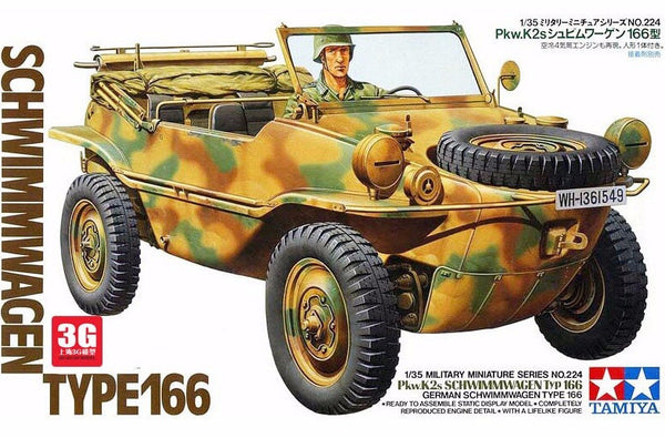 1/35 scale model Tamiya German Schwimmwagen Type 166