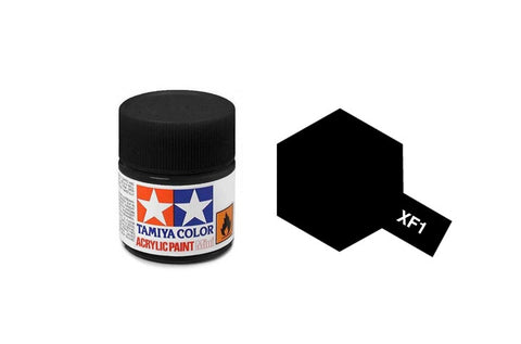 Tamiya Mini Acrylic XF1 Flat Black