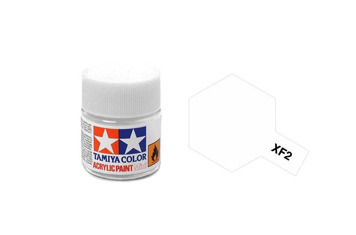 Mini Model Paints Tamiya Mini Acrylic Paints (10ml) XF Flat Range - Panzer Models