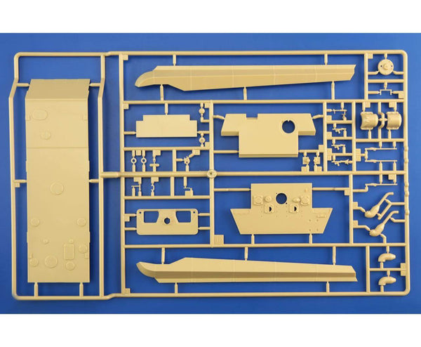 1/35 scale model Eduard Tiger 2 II Panzer VI tank