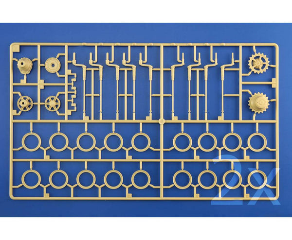 1/35 scale model Eduard Tiger 2 II Panzer VI tank