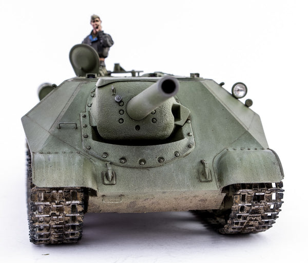 1/35 scale model Trumpeter Soviet Project / Object 704 SPH Howitzer Plastic kit 05575