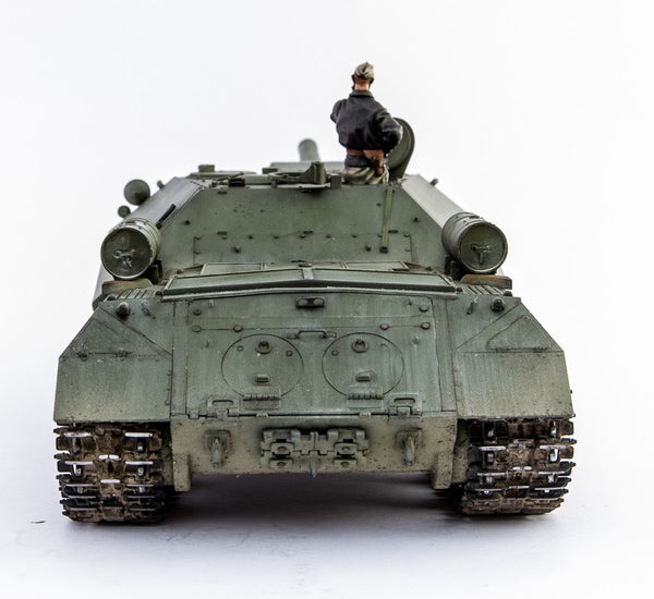 1/35 scale model Trumpeter Soviet Project / Object 704 SPH Howitzer Plastic kit 05575