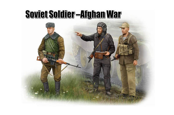 1/35 scale Trumpeter Soviet Soldiers Afghan War