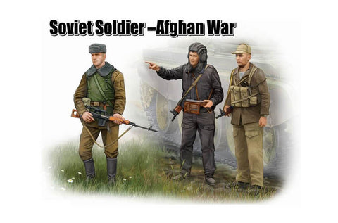 1/35 scale Trumpeter Soviet Soldiers Afghan War