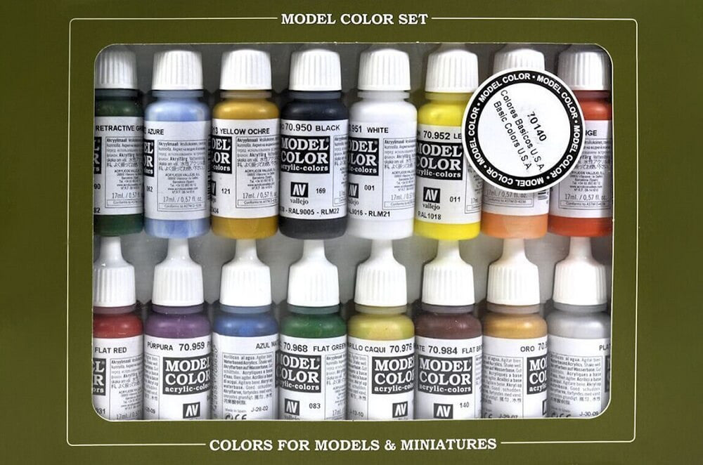 Vallejo Model Color Paint: Buff, Accessories & Supplies