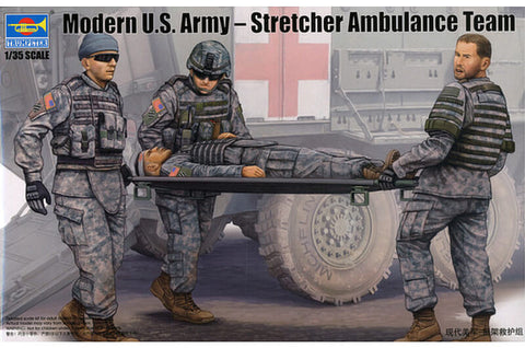 Trumpeter 1:35 - Modern US Army Stretcher Team (4 figures)