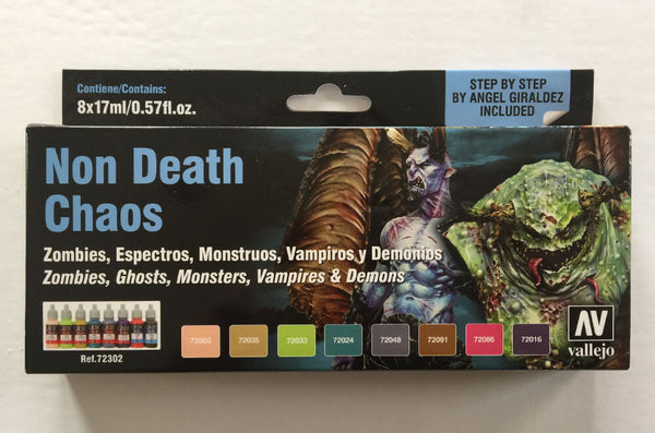 Vallejo Game Colour - Undead Chaos Colours Set (x8)