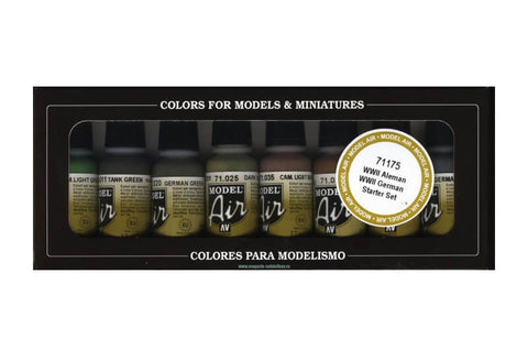 Vallejo Model Air WWII German Starter Set 71175