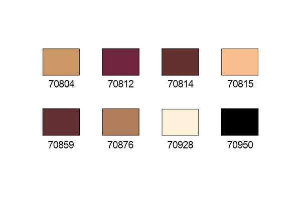 Vallejo Model Colour Set - Faces Painting Set (x8)