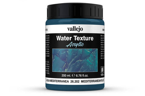Vallejo Water Effects - Mediterranean Blue 200ml VAL 26202