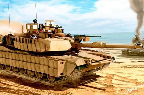 Academy 1/35 - M1A2 Abrams MBT Tusk I/II V2 US Army