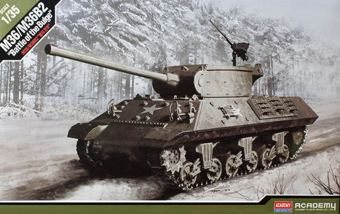 1/35 scale model Academy M36 M36B2 Battle of the Bulge
